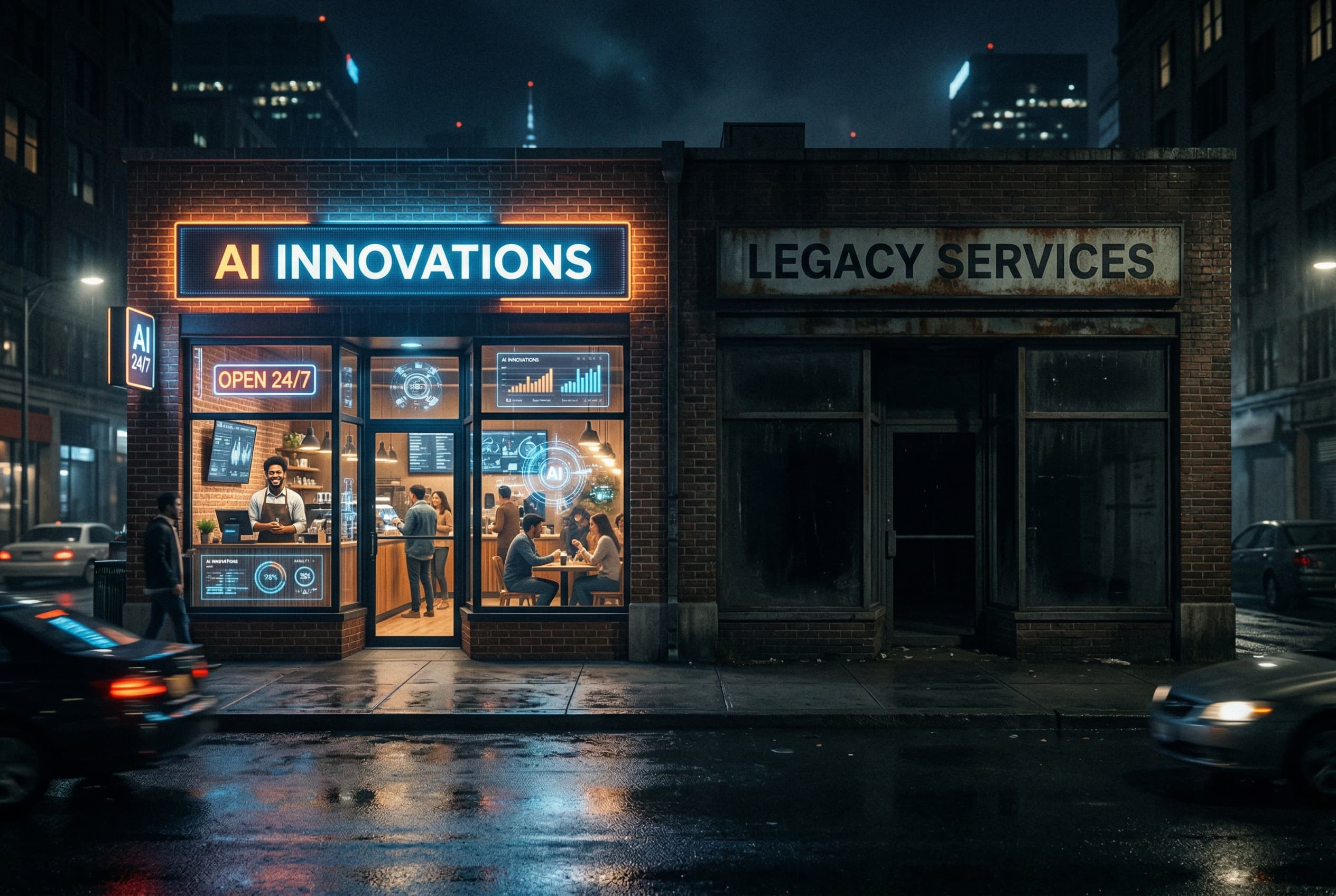Your Competitor Is Using AI. You're Not. Here's What Happens Next.
